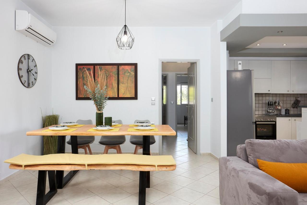 Dafni Villa A Place To Visit Orne Bagian luar foto
