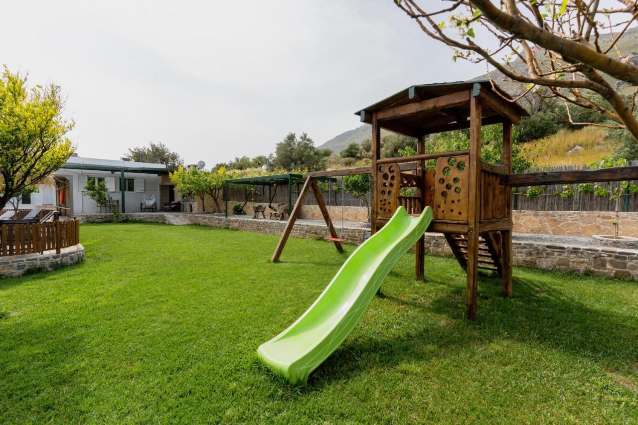 Dafni Villa A Place To Visit Orne Bagian luar foto