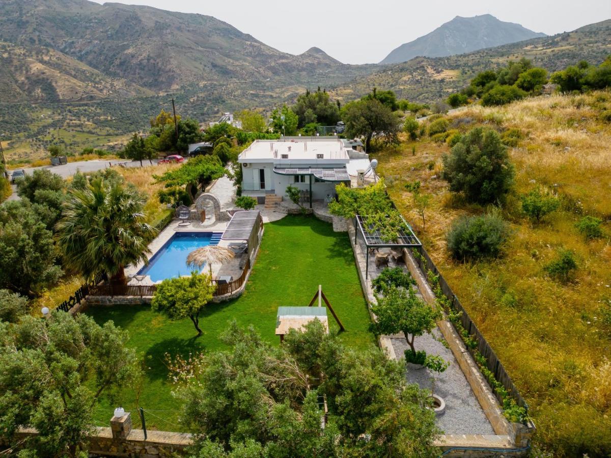 Dafni Villa A Place To Visit Orne Bagian luar foto